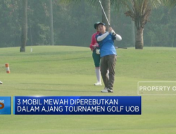 Dalam Ajang Tournamen Golf UOB, Tiga Mobil Mewah Diperebutkan