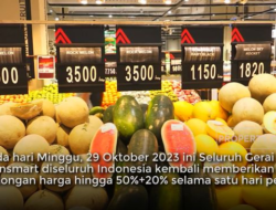 Belanja Diskon Banjir di Transmart Akhir Bulan Besok