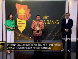 BSI Menangkan Penghargaan Ziswaf Mobile Banking Inovatif Terbanyak