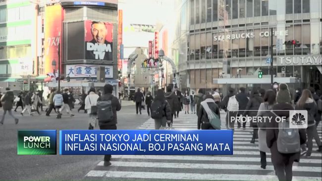 Inflasi Tokyo Oktober Melebihi Ekspektasi, Meningkat 2,7%