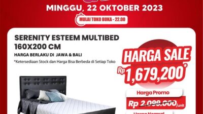 Hanya di Transmart, Kasur Mewah yang Harganya Rp 17,5 Juta Kini Hanya Rp 5 Jutaan