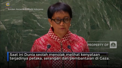 Indonesia Mendesak PBB untuk Menyelidiki Serangan Israel dan Menghentikan Kekerasan di Gaza