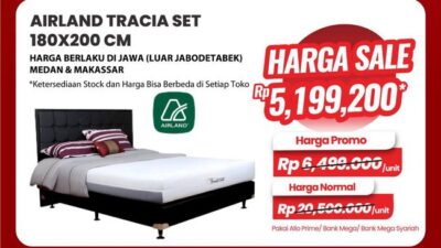 Hari Ini di Transmart, Kasur Mewah dengan Harga Awal Rp 20,5 Juta Dihargai Hanya Rp 5 Juta