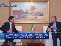 Thailand Meminta Bantuan Iran Setelah 23 Warganya Disandera oleh Hamas