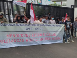 Mahasiswa dan Pemuda Maluku Utara Mendukung Pemerintah dalam Kembali Melakukan Lelang WIUP di Wilayah Maluku Utara