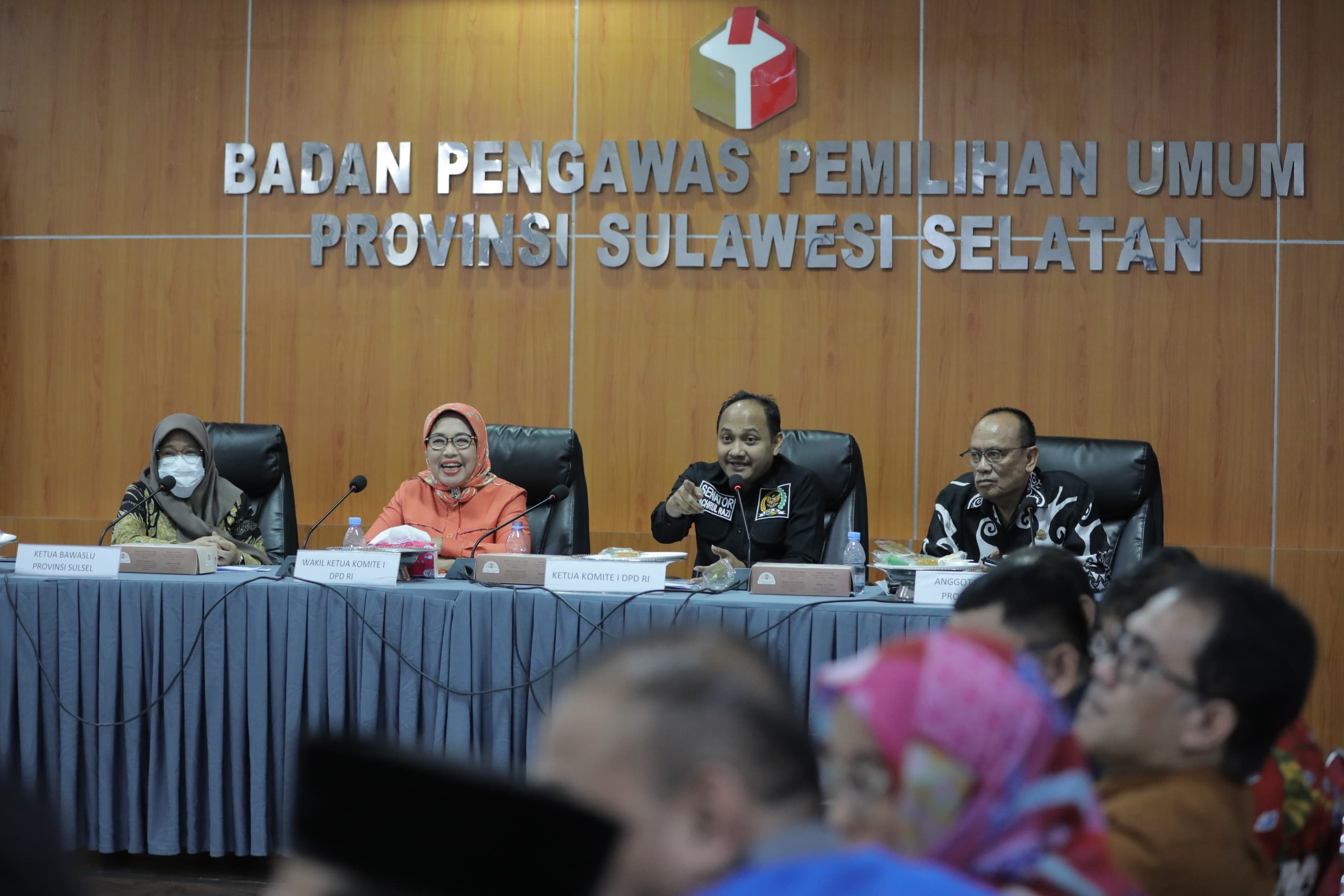 Komite I DPD RI Memantau Proses Pemilu Serentak 2024 di Sulsel