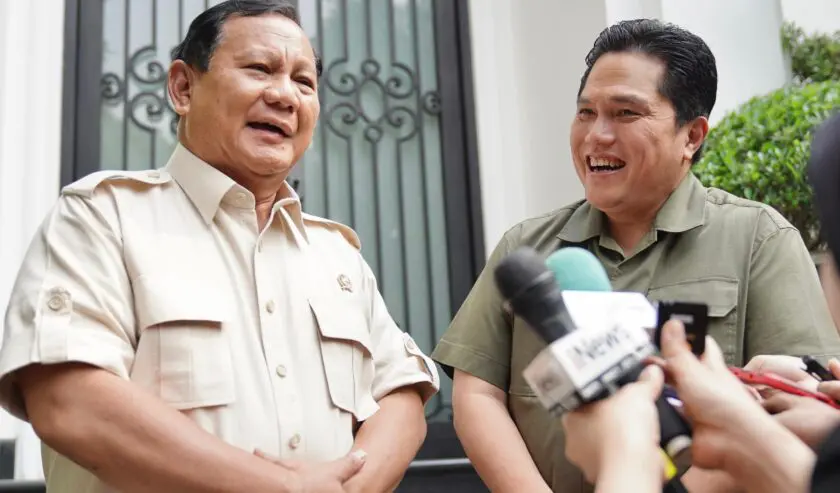 Erick Thohir Menyatakan Dukungan untuk Prabowo