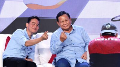 Prabowo-Gibran Memuncaki Survei Elektabilitas Calon Presiden-Wakil Presiden 2024 Secara Keseluruhan