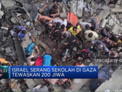 Sekolah PBB Di Gaza Diserang oleh Israel Menewaskan 200 Orang