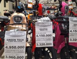 Penjualan Sepeda Listrik Transmart Sepanjang Hari, Harga Terendah yang Tersedia!