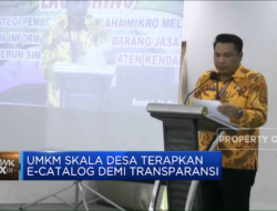 Katalog Elektronik UMKM Desa Jamah di Skala Desa