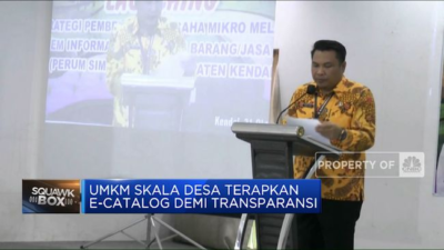 Katalog Elektronik UMKM Desa Jamah di Skala Desa