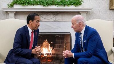 Bicara Gaza, Jokowi Temui Biden di Gedung Putih