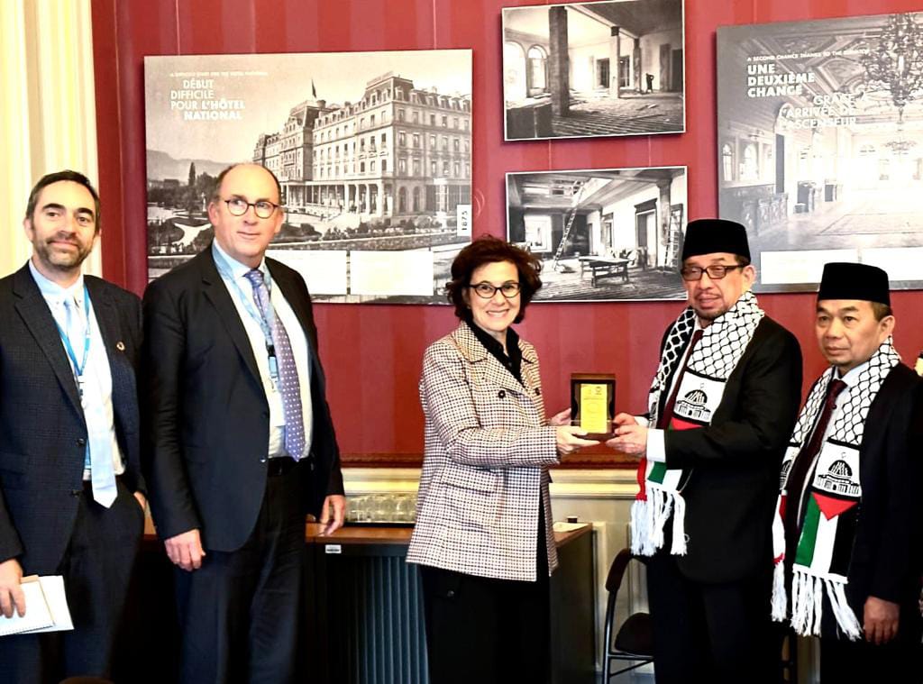 Fraksi PKS DPR RI Mengunjungi HAM PBB di Swiss Untuk Mendorong Kemerdekaan Palestina