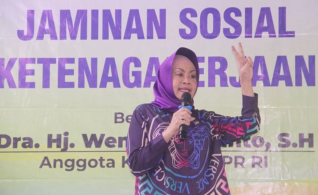 Ajakan Anggota Komisi IX DPR RI Wenny Haryanto kepada Warga Depok untuk Menjadi Peserta BPJS Ketenagakerjaan