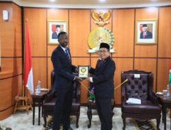 Kunjungan DPD RI oleh Dewan Nasional Namibia untuk Belajar e-Parlemen