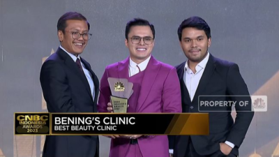 Bening’s Clinic Memenangkan Penghargaan sebagai Klinik Kecantikan Terbaik