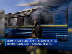 Serangan Bom di Kherson oleh Rusia, Satu Korban Tewas di Stasiun Kereta