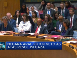 Negara-negara Arab Kecewa atas Veto AS Terhadap Resolusi Gaza