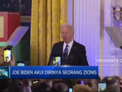 Joe Biden Mengakui Diri Sebagai Seorang Penganut Zionis