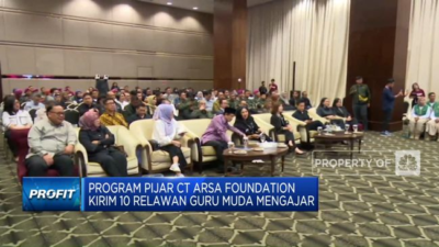 Program Pendidikan Pijar CT Arsa Foundation Mengirim Relawan Berkompetensi Sebagai Guru