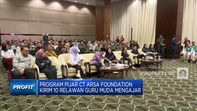 Program Pendidikan Pijar CT Arsa Foundation Mengirim Relawan Berkompetensi Sebagai Guru