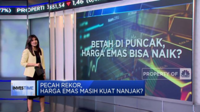 Rekor Pecah, Harga Emas Masih Bertahan Naik?