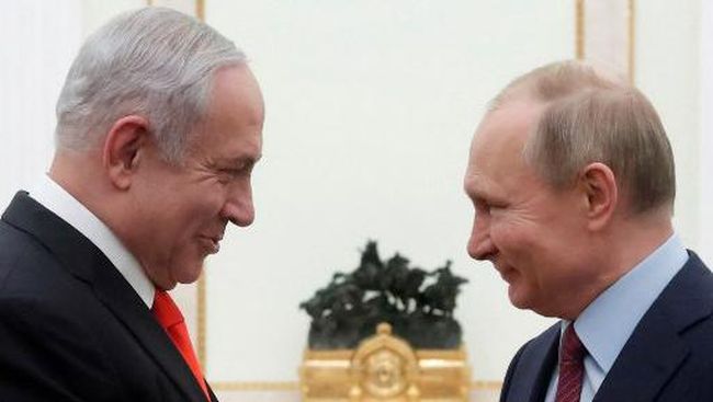 Netanyahu Mengadu kepada Putin, Merasa Khawatir dengan Sikap Rusia