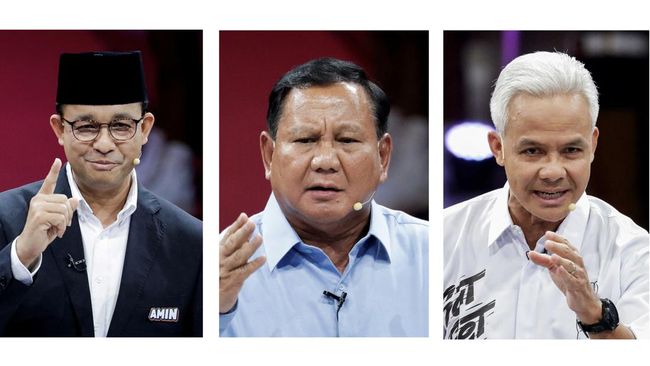 Anies versus Prabowo versus Ganjar