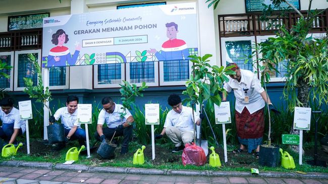 Pertamina Mengadakan Program Sekolah Energi Berdikari di SMAN 8 Denpasar