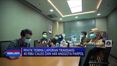 PPATK Menerima Laporan Transaksi Ribuan Calon Legislatif dan Partai Politik