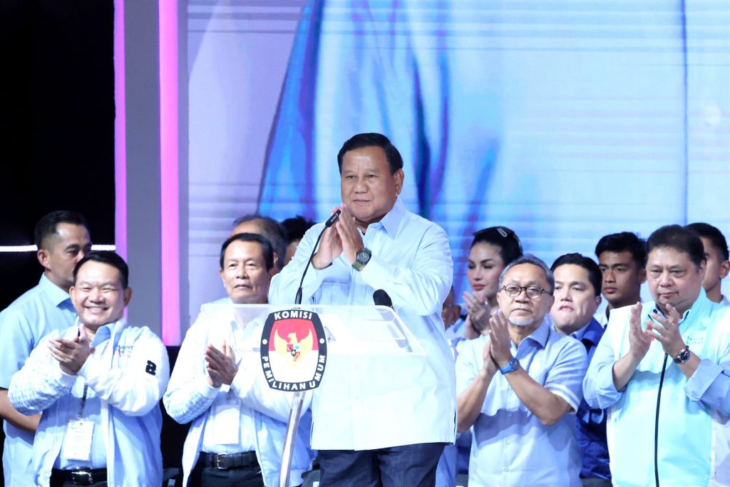 Pernyataan Pamungkas Debat, Prabowo Sampaikan Maaf kepada Paslon 1 dan 3