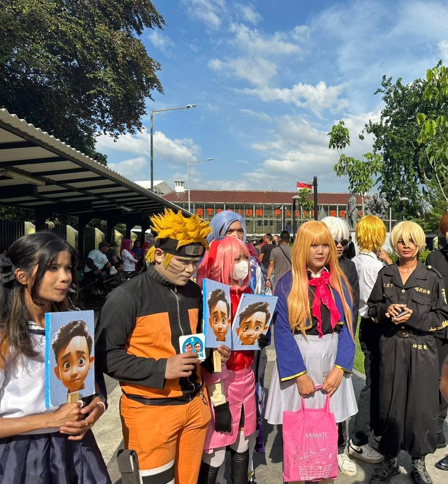 Komunitas Cosplay Mendukung Prabowo-Gibran dalam Pemilihan Umum – Laporan dari DPR