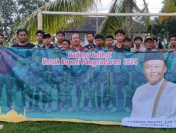 Milenial Pangandaran Mendeklarasikan Dukungan Dadang-Iwan untuk Maju Pilkada 2024