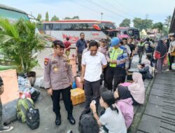 Dir Pam Obvit Polda Metro Jaya Cek Posyan Terbus Kampung Rambutan untuk Meningkatkan Pengamanan Jelang Lebaran