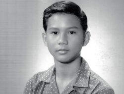 Prabowo Subianto in His Youth