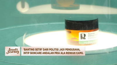 Ridwan Kamil Pindah Fokus ke Skincare Khusus Pria