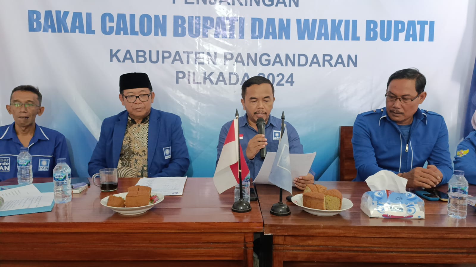 Penjaringan calon Bupati dan Wakil Bupati DPD PAN Pangandaran Ditutup