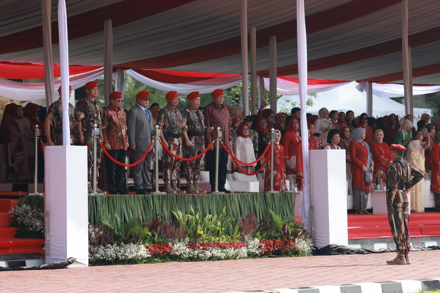 Kopassus HUT ke-72, Persembahkan Lagu Ksatria Kusuma Bangsa untuk Prabowo Subianto