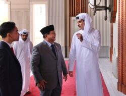 Prabowo Subianto and Gibran Rakabuming Raka Meet Emir of Qatar and Qatar PM, Discuss Cooperation and Gaza