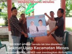 Dugaan Pemberian Atribut Bakal Calon Bupati Pandeglang oleh Kadis dan Sekmat di Pandeglang Mendapat Sorotan