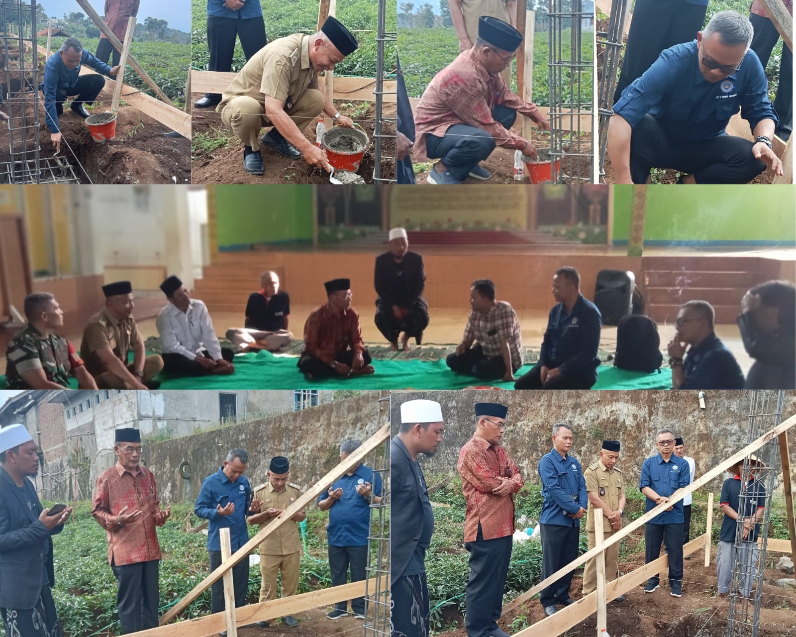 Peletakan Batu Pertama Ponsaminu, Pesantren Ulumul Huda Almusri, Pondok Bahasa Migran Nusantara