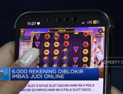 6.000 Akun Diblokir Akibat Judi Online