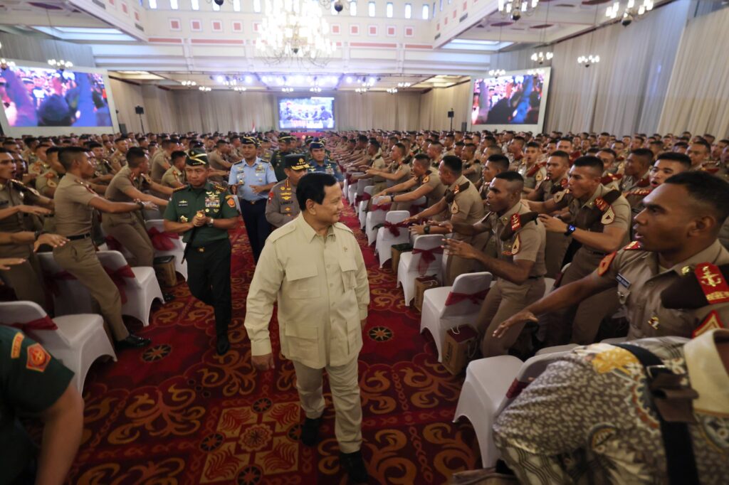 Prabowo Subianto Stresses the Importance of a Secure and Protected Nation