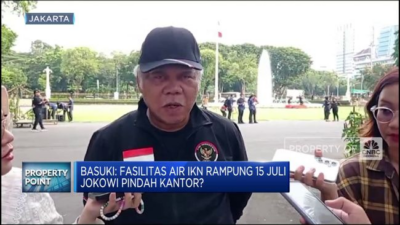 Fasilitas Air di IKN Selesai pada 15 Juli dan Jokowi Akan Pindah Kantor