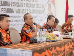 Ketua PAC Pemuda Pancasila Pasar Minggu Menerima Kunjungan Kerja dari MPC Pemuda Pancasila Jakarta Selatan