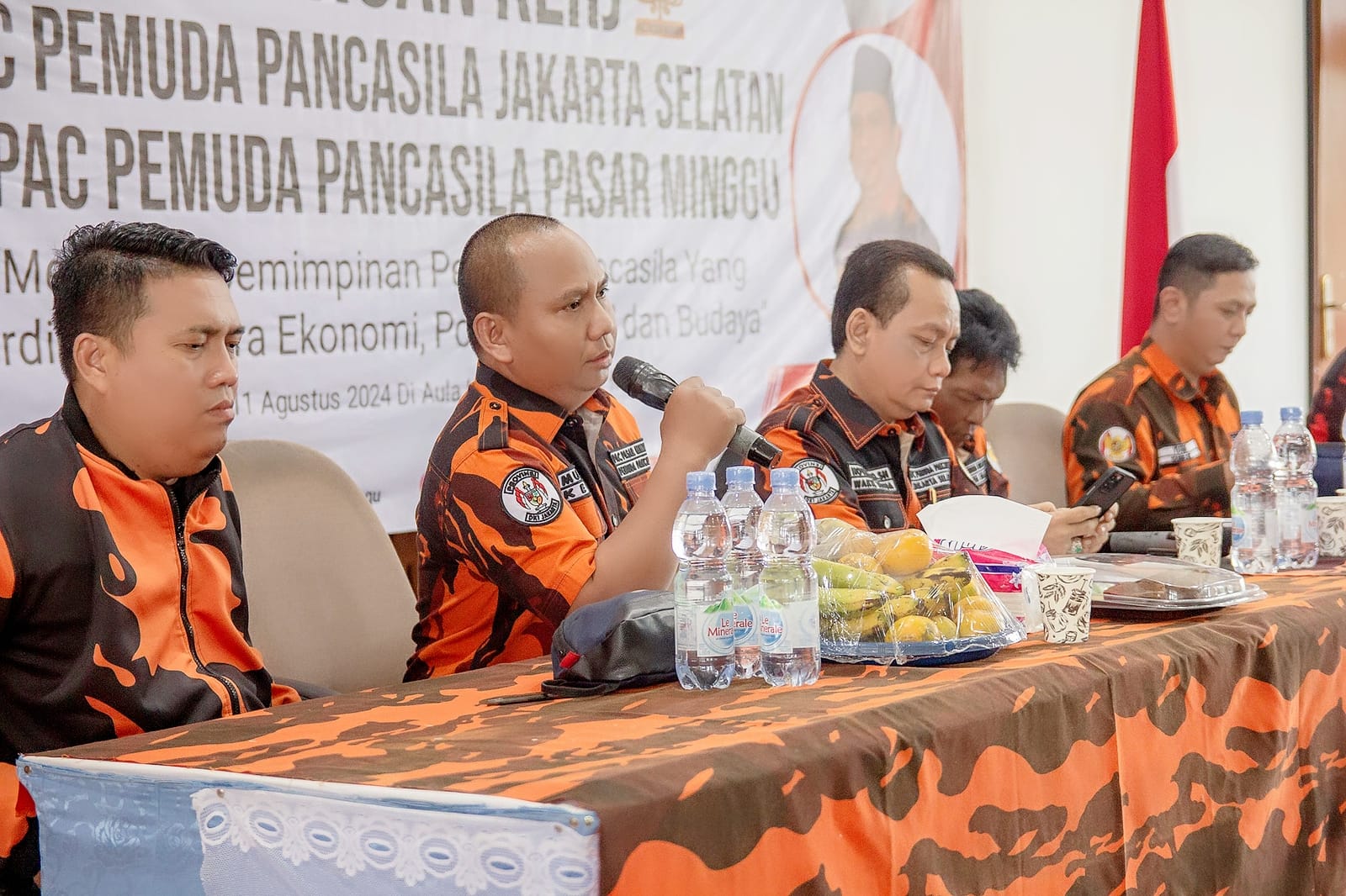 Ketua PAC Pemuda Pancasila Pasar Minggu Menerima Kunjungan Kerja dari MPC Pemuda Pancasila Jakarta Selatan