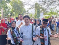 Cakra Khan Menemani Pasangan Citra-Ino dalam Kunjungan ke KPU Pangandaran