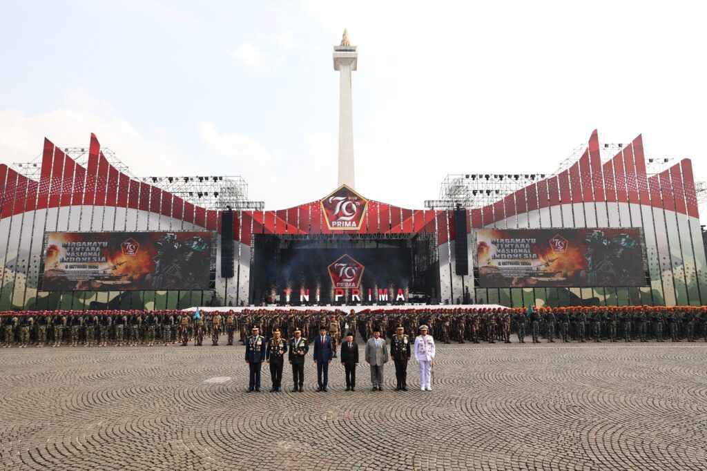 Jokowi: TNI’s 79th Anniversary Highlights Strong Ties Between TNI and the People