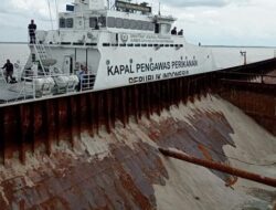 Kapal Singapura Ditemukan Lagi Saat Beraksi Mencuri Pasir Laut di Batam